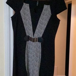 Lori M collection nice black with grey in front size small